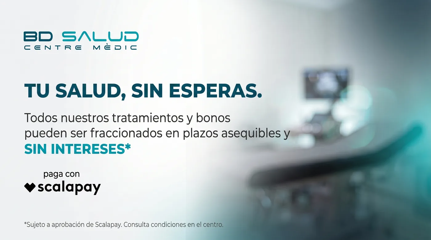 Financiación sin intereses con Scalapay en BD Salud